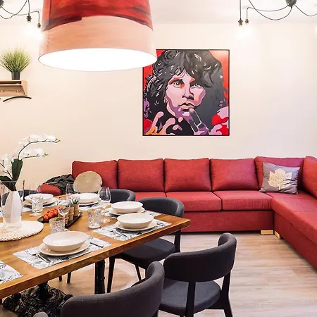 Morrison Apartment/15 Guests/7bedrooms/riga Old Town Lägenhet *